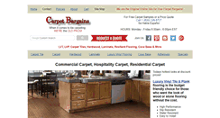 Desktop Screenshot of carpetbargains.com